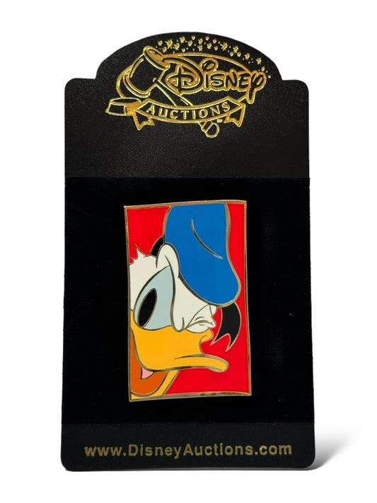 Disney Auctions Keyholes and Square Frames Donald Duck Pin