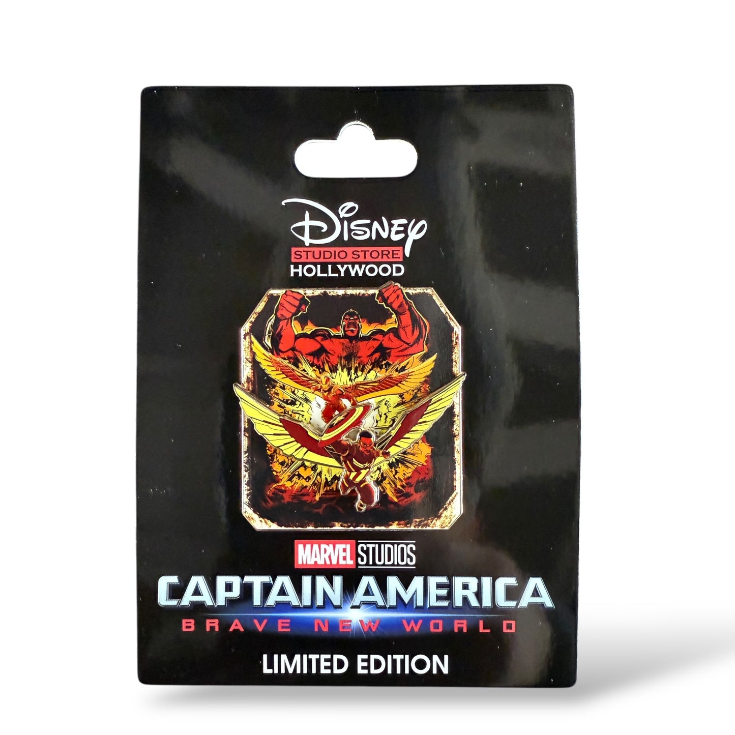 DSSH Captain America, Red Hulk, and Falcon Pin