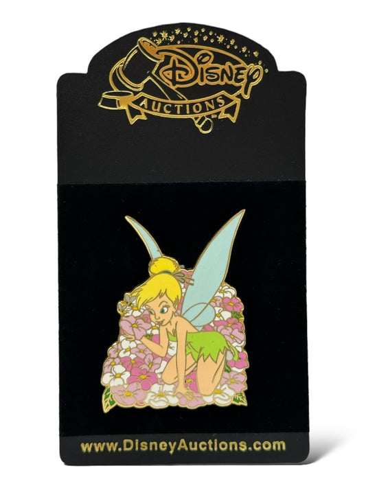 Disney Auctions Tinker Bell Smelling Flowers Pin