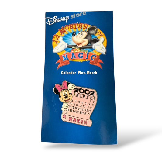 Disney Store 12 Months of Magic Minnie March Pin