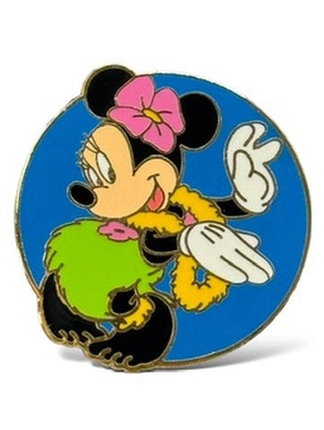 Cast Lanyard Miscellaneous Characters Hula Minnie Hidden Mickey Pin
