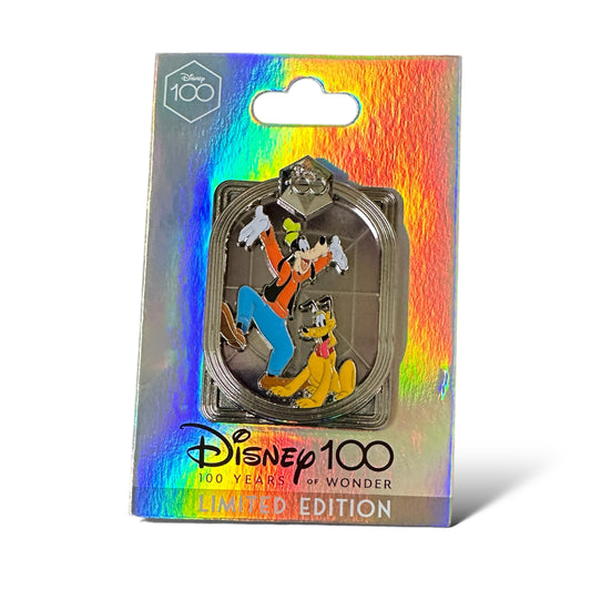 DEC Disney 100 Goofy and Pluto Pin