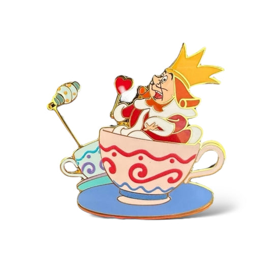 DLRP Mad Hatter's Teacups King of Hearts Pin