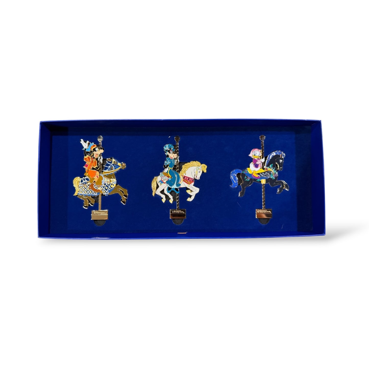 WDI Royal Carousel Horses Boxed Set