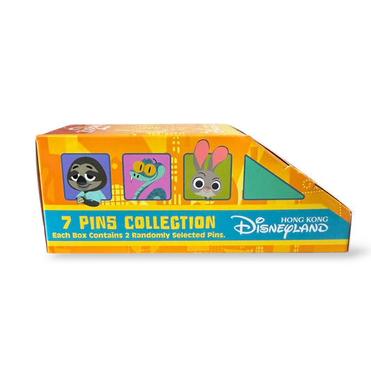 HKDL Zootopia Train Mystery Pin Box