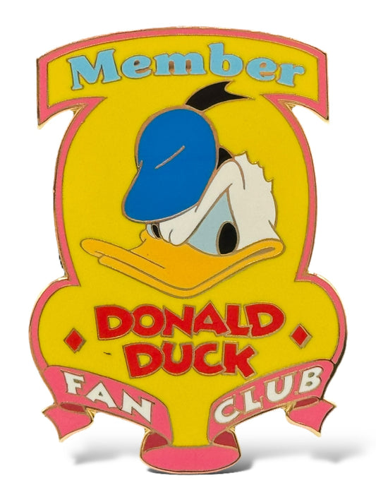 Disney Auctions Fan Club Member Donald Duck Pin