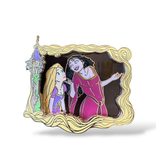 DEC Tangled 15th Anniversary Series Mother Gothel and Rapunzel Mother Knows Best Pin