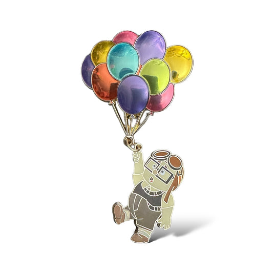 WDI Pixar's Up Balloon Dangle Young Carl Pin
