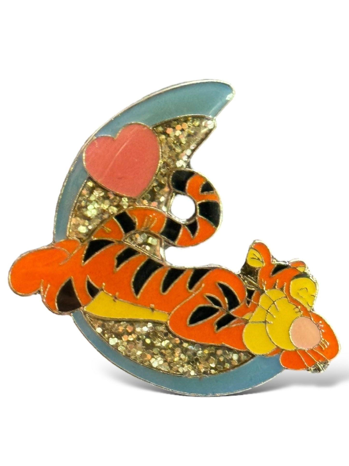 UKDS Tigger in a Moon Pin