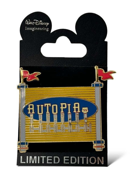 WDI Autopia Sign Pin