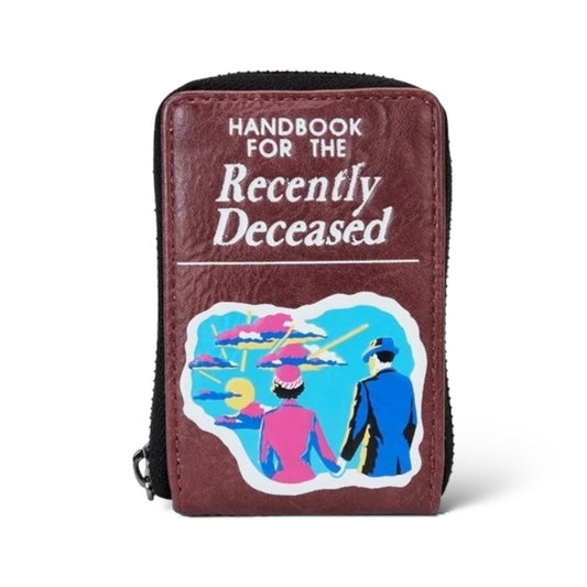 Loungefly Beetlejuice Handbook for the Recently Deceased Accordion Wallet