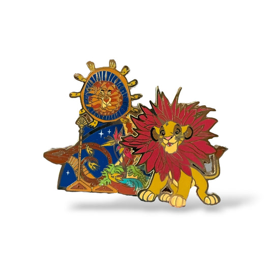DLRP Disney Stars on Parade 25 Years of History Simba Pin