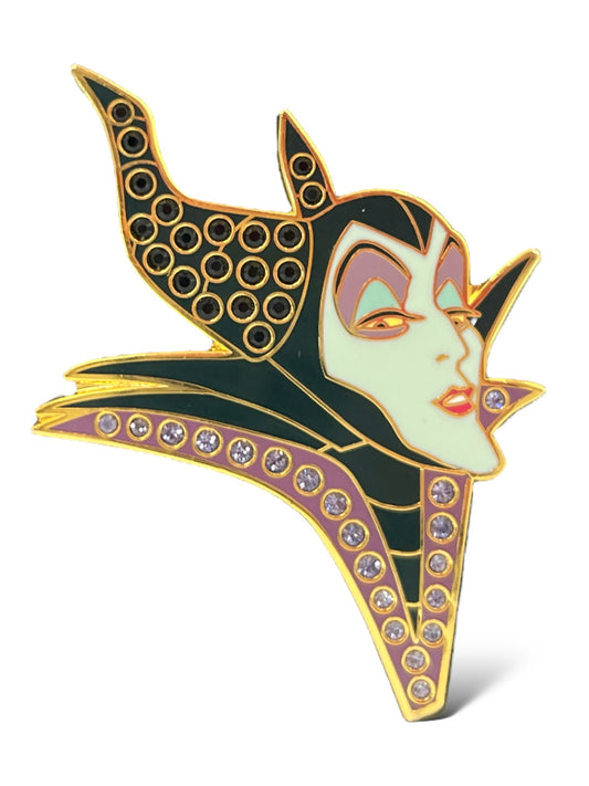 Disney Shopping Maleficent Pavé Pin