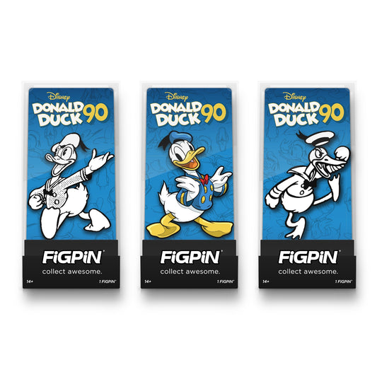 Donald Duck 90th Anniversary FiGPiN Box Set