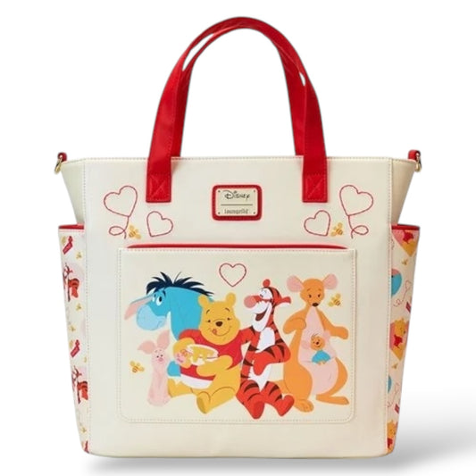 Winnie the Pooh and Friends Love Convertible Tote Bag