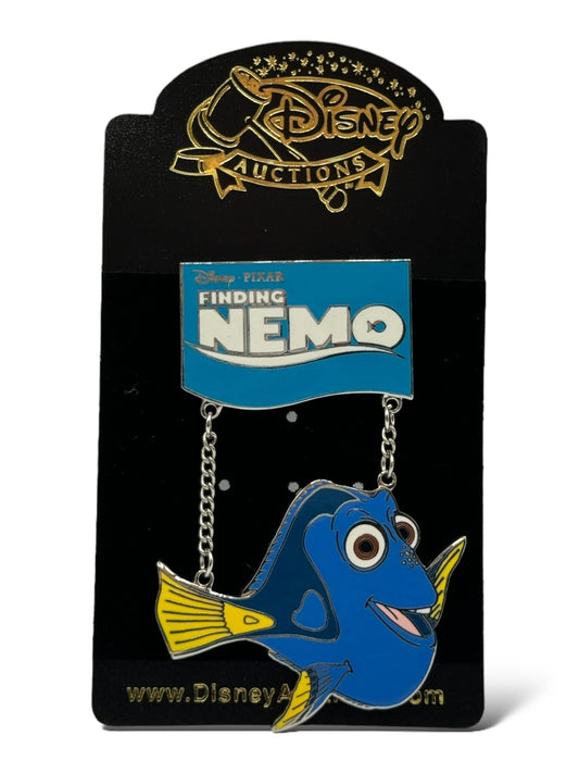 Artist Proof Disney Auctions Finding Nemo Dangle Dory Silver Metal Pin