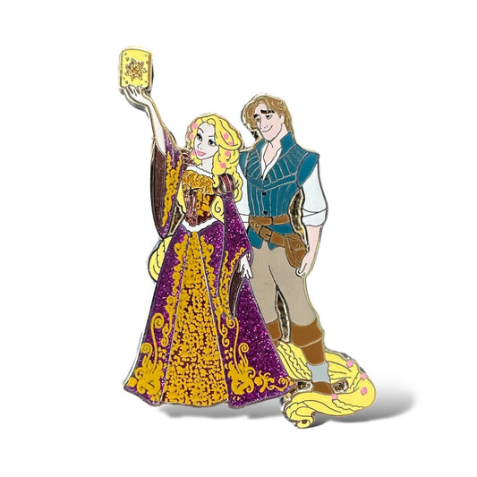 Disney Store Designer Couples Rapunzel & Flynn Rider Pin