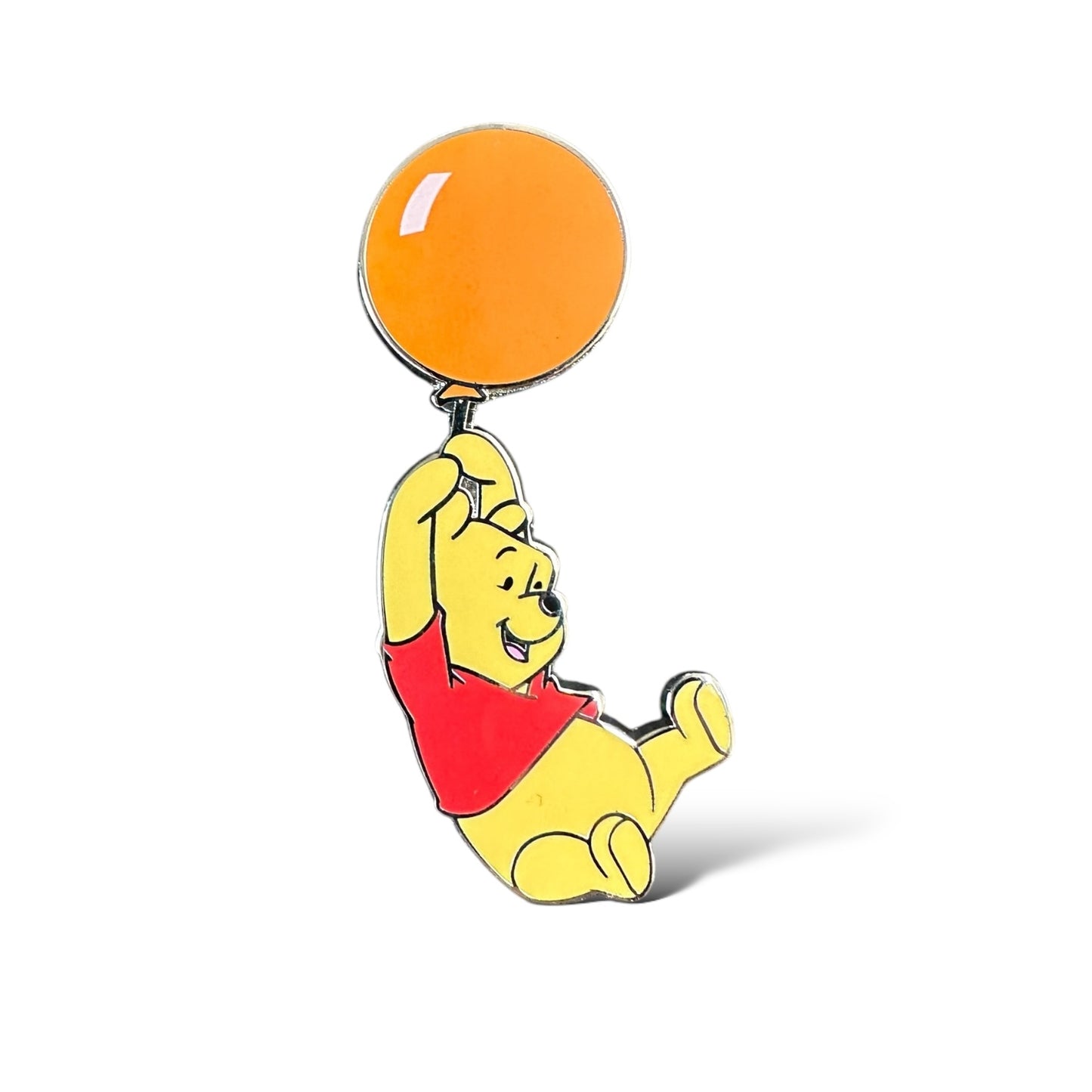 DLRP Character Balloons Pooh Orange Balloon Pin