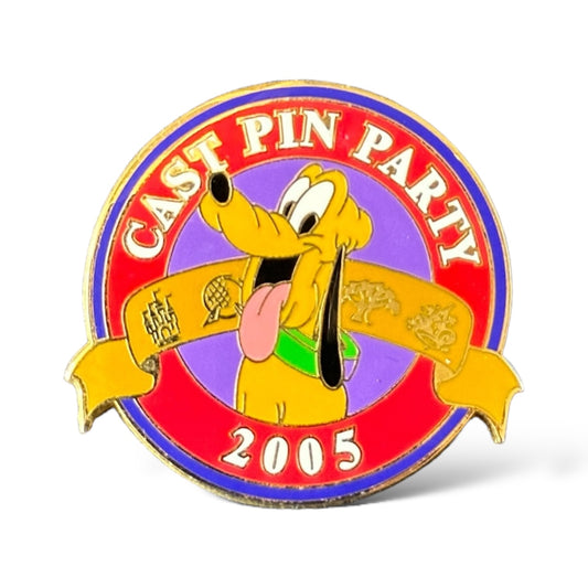 DEC Cast Pin Party Pluto Pin