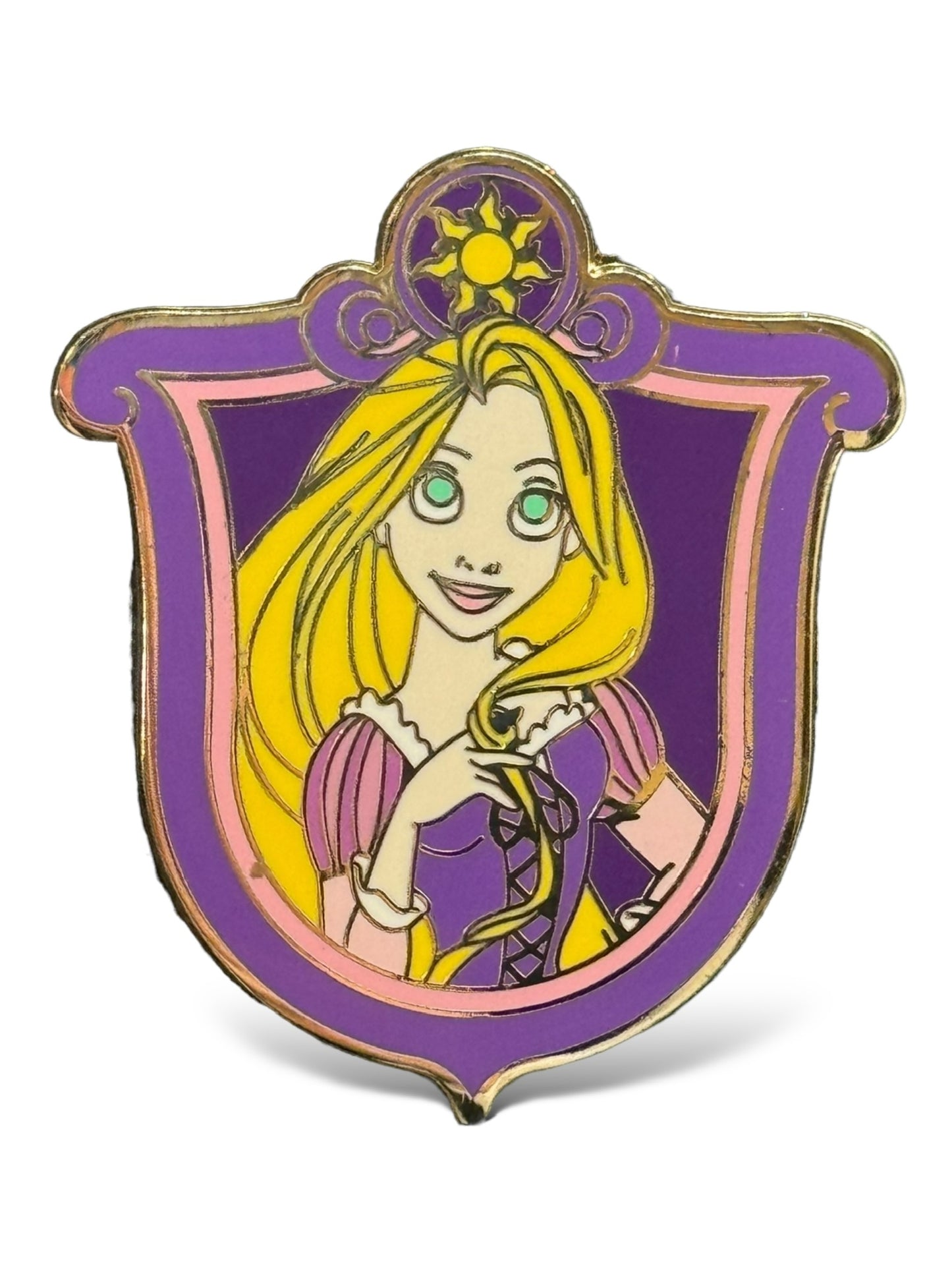 Disney Parks Princess Crest Mystery Rapunzel Pin