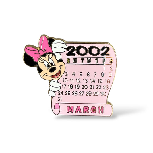 Disney Store 12 Months of Magic Minnie March Pin