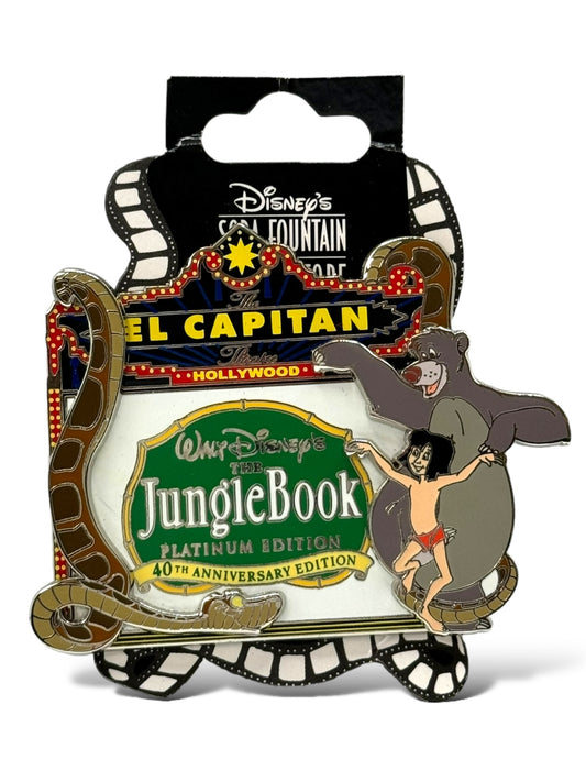 DSSH 40th Anniversary The Jungle Book Marquee Pin