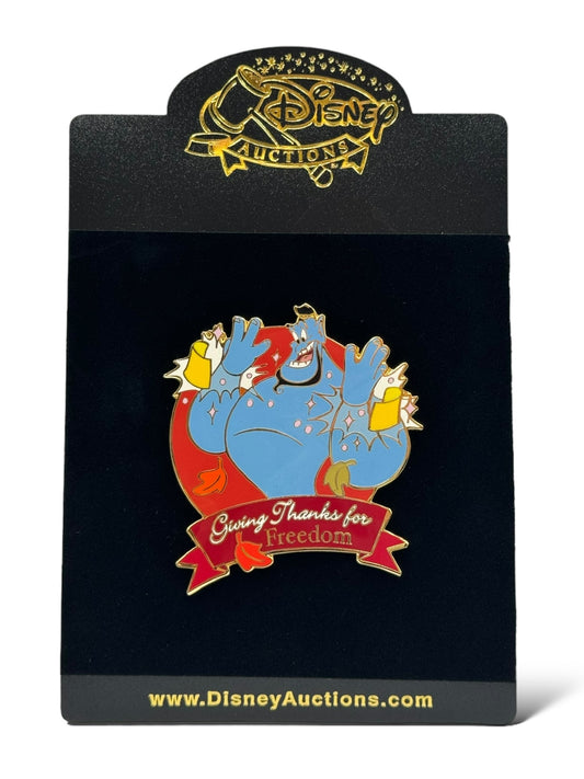 Disney Auctions Giving Thanks For Freedom Genie Pin