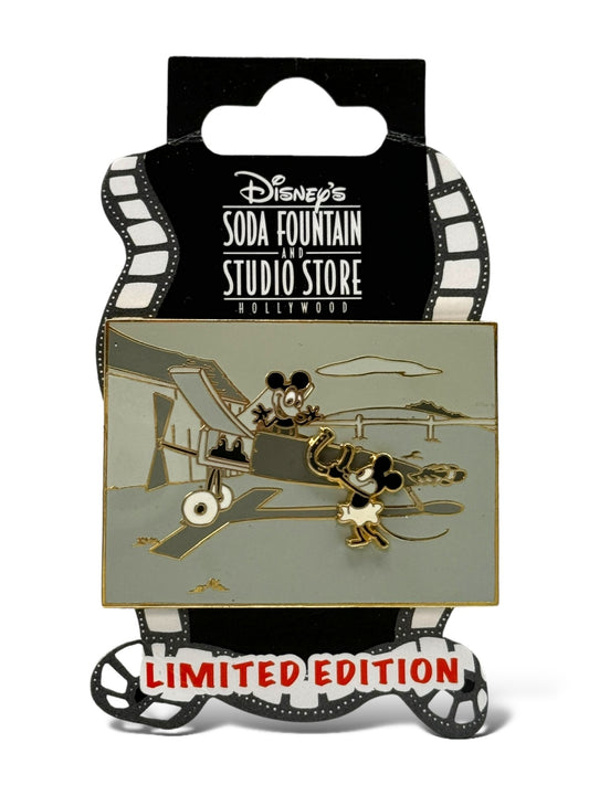 DSSH Classic Mickey Mouse Moments Plane Crazy Pin