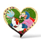 WDI Valentine Jeweled Heart Camilla and Gonzo Pin