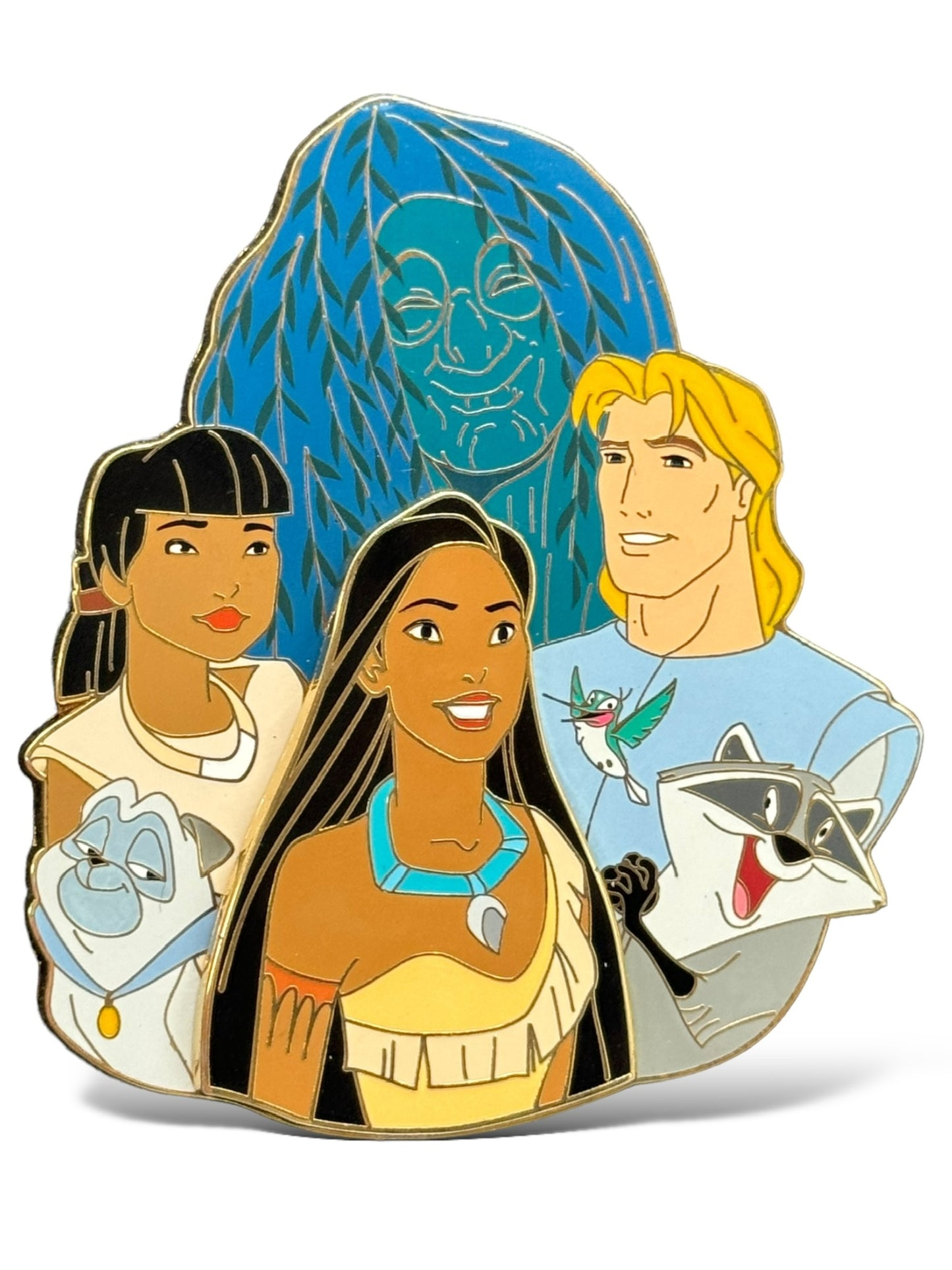 WDI Character Clusters Pocahontas Pin