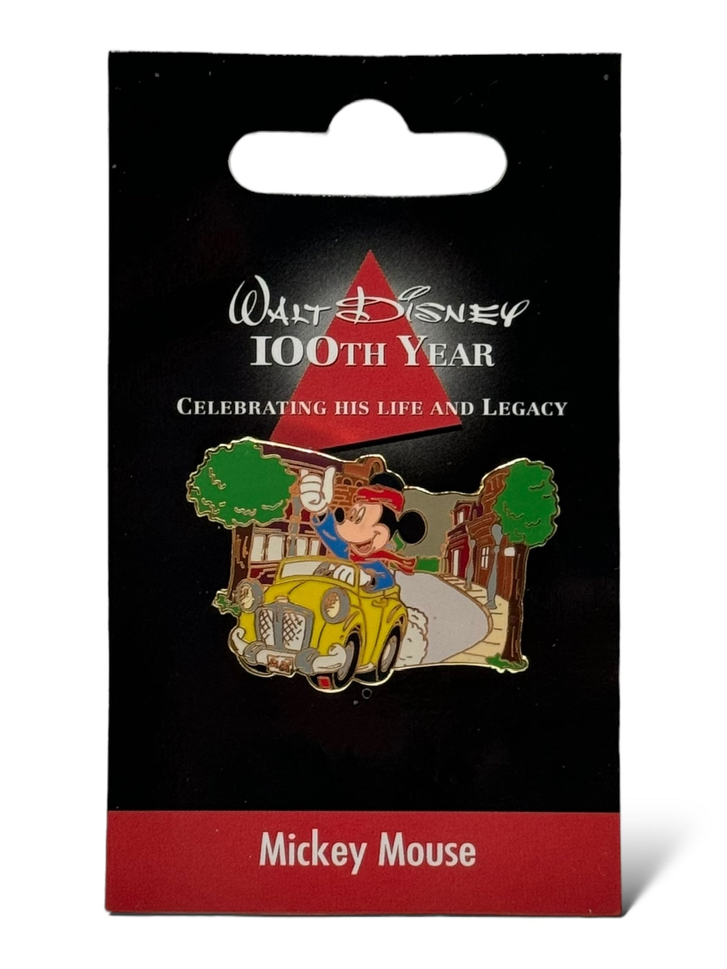JDS Walt Disney 100th Year Mickey Mouse Driving Pin