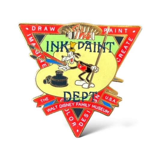DEC Ink Paint Department Goofy Pin