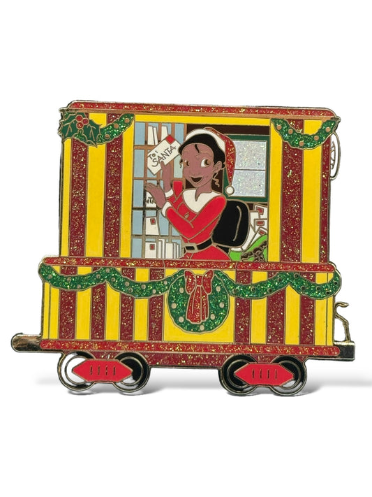 Disney Shopping Christmas 2010 Train Tiana Pin