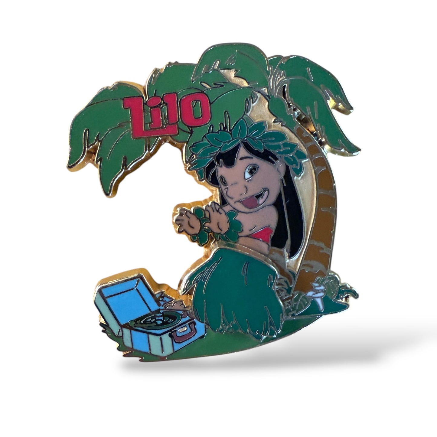 UKDS Lilo Hula Dancing Slider Pin