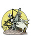 Disney Parks Nightmare Before Christmas Doghouse Moon Jack & Zero Pin