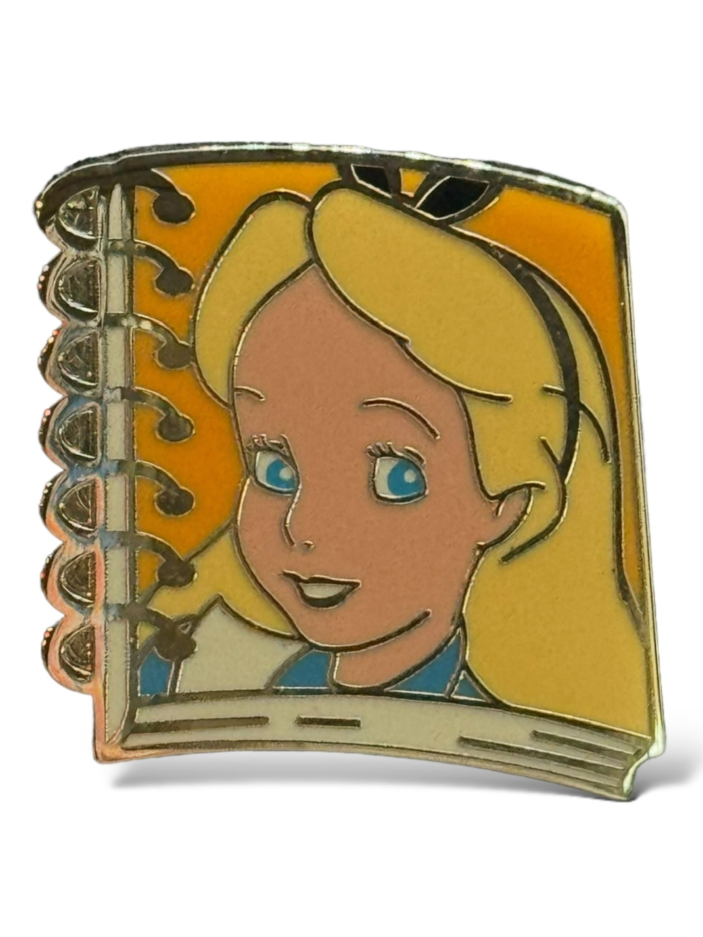 Disney Parks Magical Mystery Notebook Alice Pin