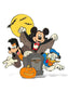 Disney Auctions Halloween 2003 Mickey, Donald, and Goofy Pin