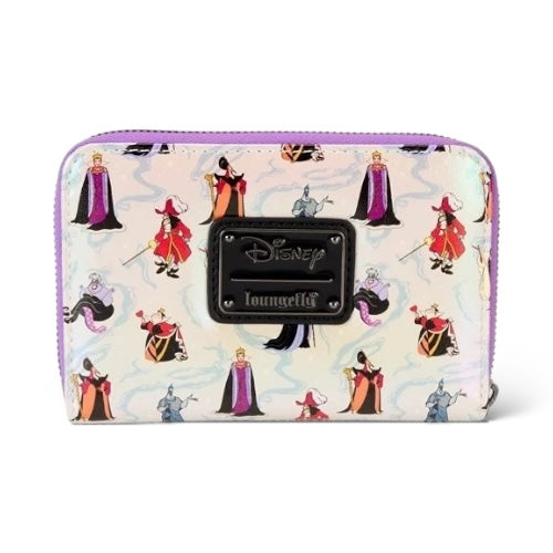 Disney Villains Iridescent Zip-Around Wallet