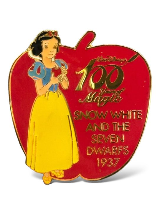 JDS 100 Years of Magic Snow White Apple Pin