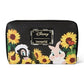 Loungefly Bambi Sunflower and Friends Zip-Around Wallet