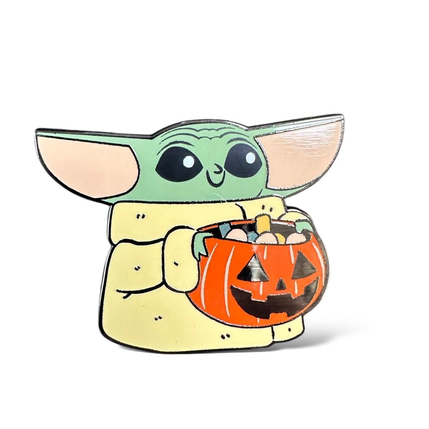 DLRP Halloween Trick-or-Treating Grogu pin