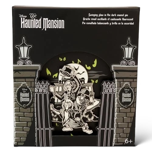 Haunted Mansion Hitchhiking Ghosts Jumbo Pin