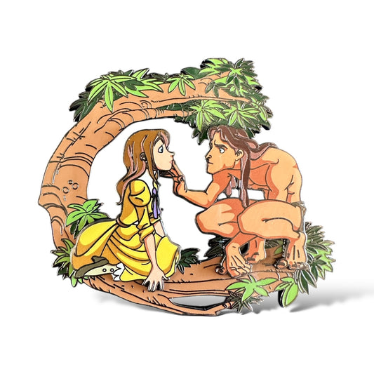 DLRP Tarzan and Jane Sitting in Tree Pin