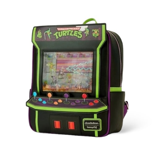 Loungefly 40th Anniversary Teenage Mutant Ninja Turtles Arcade Mini-Backpack