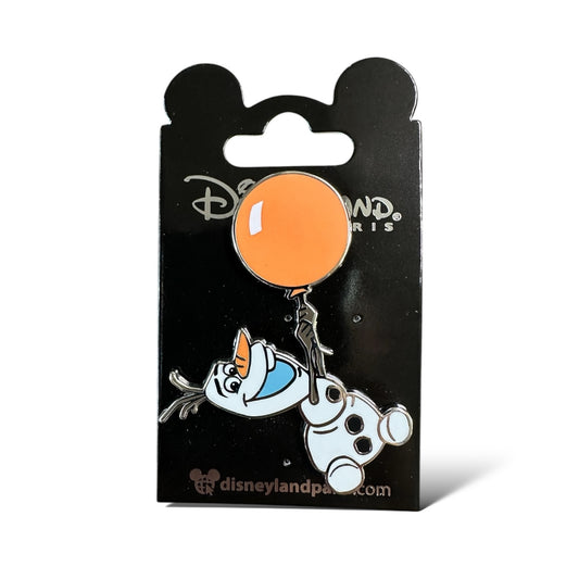 DLRP Character Balloons Olaf Orange Balloon Pin