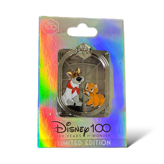 DEC Disney 100 Oliver and Co. Dodger and Oliver Pin