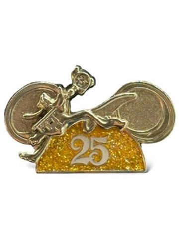 TDR 25th Anniversary Ears Hat Pluto Pin