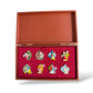 WDW Mickey and Friends Christmas Ornaments Box Pin Set