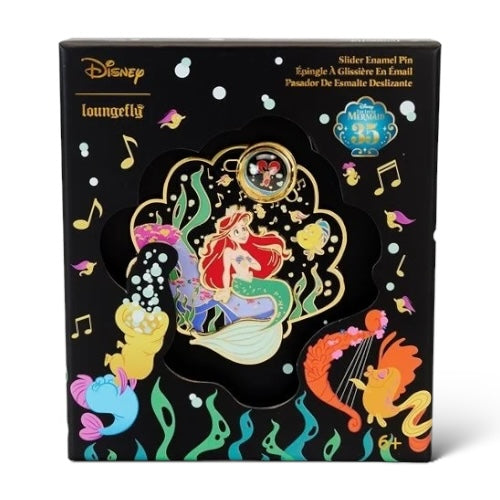 Loungefly 35th Anniversary The Little Mermaid Life is The Bubbles Jumbo Pin