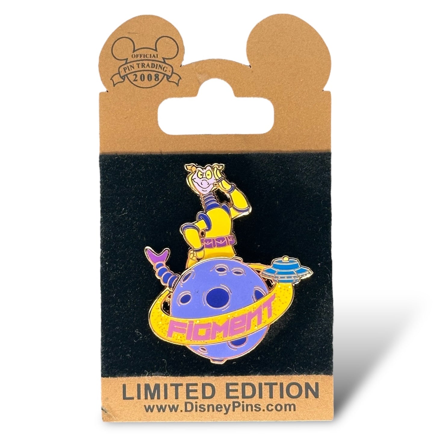 WDW Gold Card Figment Spaceman Pin